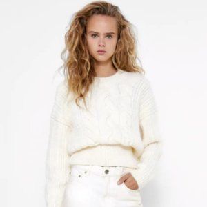Zara Cable Knit Sweater